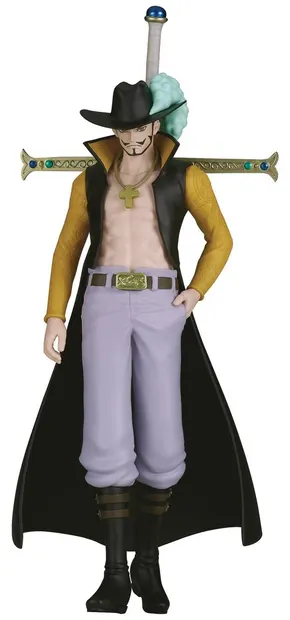 Statuetă Banpresto Animation: One Piece - Dracule Mihawk The Shukko, 16 cm