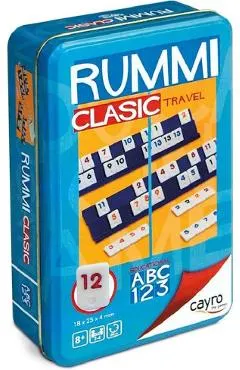 Rummi Clasic Travel. Remi Clasic in cutie metalica