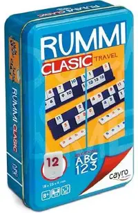 Rummi Clasic Travel. Remi Clasic in cutie metalica