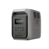 Statie de incarcare portabila EcoFlow Delta 3 1500, 1800 W AC, Incarcare solara, USB-A 18W, USB-C 100 W, Incarcator masina (Gri)