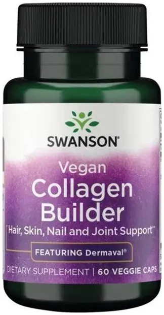 Vegan Collagen Builder, 60 capsule vegetale, Swanson