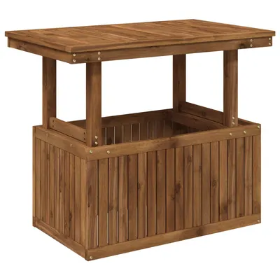 vidaXL natural 90 x 55 x 75/44,5 cm
