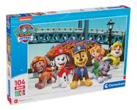 Puzzle Clementoni din 104 de maxi piese - Paw Patrol, tip 2