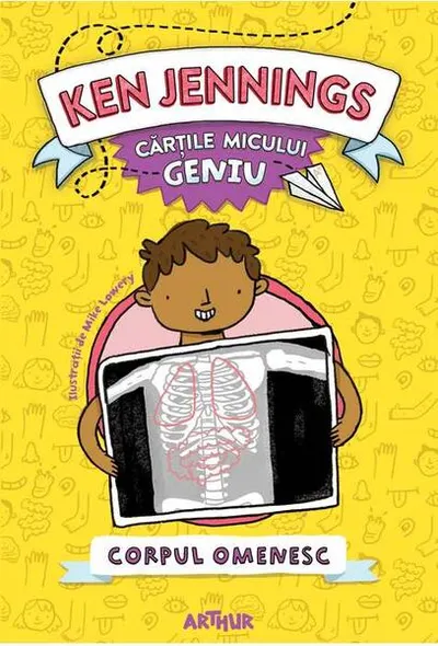 Corpul omenesc. Cărțile micului geniu (Vol. 3) - Hardcover - Ken Jennings