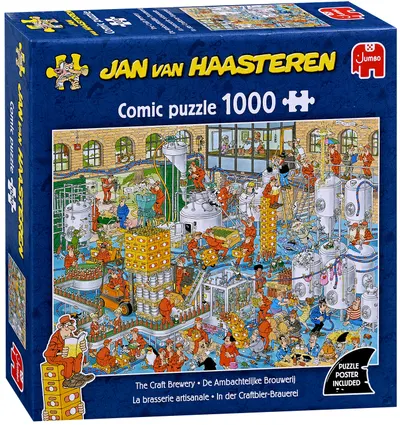 Puzzle Jumbo din 1000 piese - Fabrică de bere