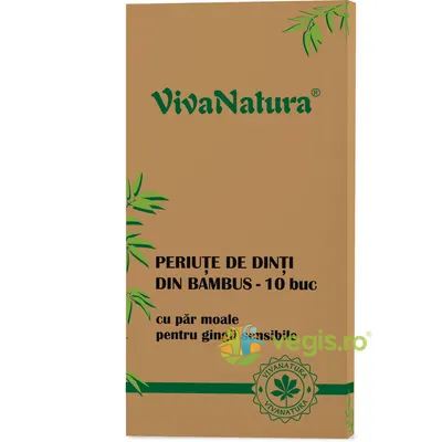 Periute de Dinti din Bambus 10buc/cutie