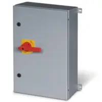 Intrerupator separatorn630A 8P IP65 1000x1000x300mm K4 IK10 EMERGENCY YELLOW/RED