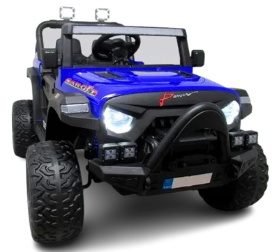 Masinuta electrica cu telecomanda pentru copii R-Sport X16 Albastru 110x70x68 cm, varsta 1-5 ani, roti Eva, scaun din piele Eco, putere 90W