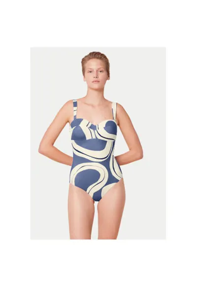 Costum de baie dama - 303574291 - Albastru