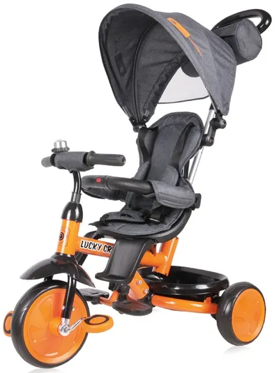 Tricicleta Lorelli - Lucky Crew, Black & Orange