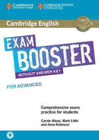 Exam Booster for Advanced without Answer Key with Audio - Paperback brosat - Carole Allsop, Mark Little, Anne Robinson