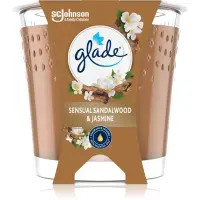 GLADE Sensual Sandalwood & Jasmine lumânare parfumată 112 g
