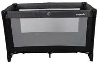 Pat pliabil cu 2 niveluri Nania - Soda, Grey