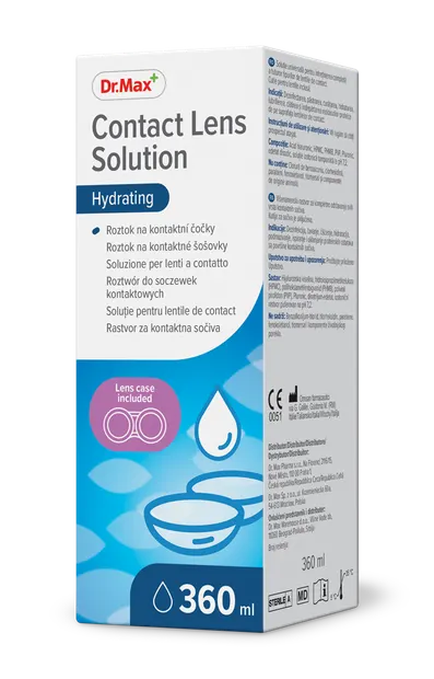 Dr. Max Solutie lentile de contact, 360ml