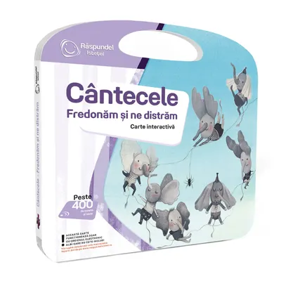 Carte interactiva, Raspundel Istetel, Cantecele, Fredonam si ne distram
