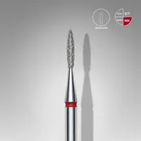 Capat freza diamant Staleks Expert flacara 1.6 mm - 400