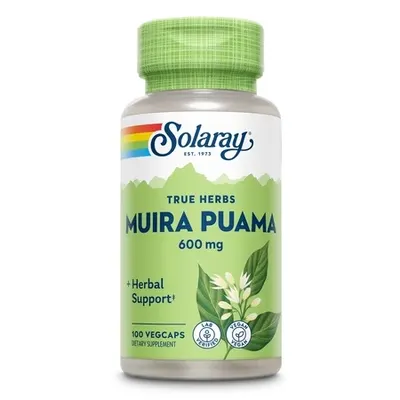 Muira Puama 600mg 100 Capsule Vegetale, Secom