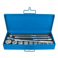 Set capete chei tubulare in inch 3/4 in cutie metalica