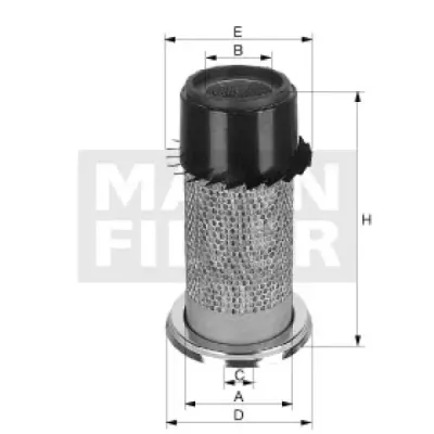 Filtru aer MANN-FILTER C 28 357