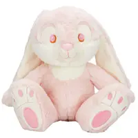Jucarie de plus, Puffy Friends, Iepuras, Roz deschis, 35 cm