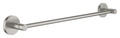 Bara prosop Grohe, Start Towel Rail 450mm, montare pe perete, fixare ascunsa, 1 bara, 450mm, super steel, crom mat