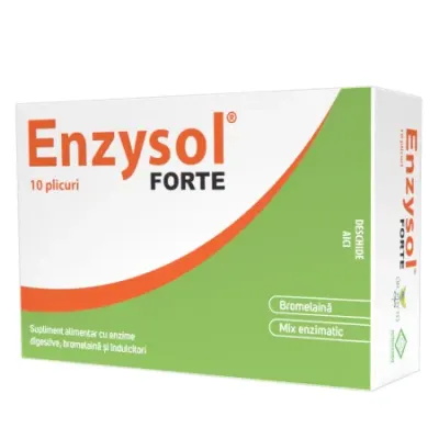 Enzysol Forte, Dr. Phyto | 10 plicuri