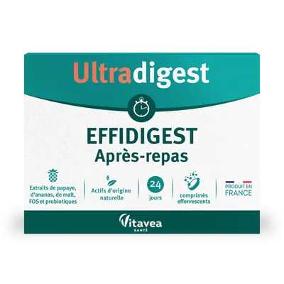 Probiotic pentru digestie si colon iritabil Effidigest, 24 comprimate, Ultradigest
