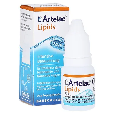Artelac Lipids 10ml Bausch + Lomb – Picaturi ochi uscati, film lacrimal lipidic, lubrifiere