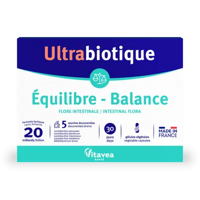 Probiotic Equilibre - Balance, 30 capsule, Ultrabiotique