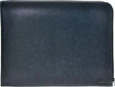 Dosar cu fermoar OfBox Dynamic - A4, piese, albastru