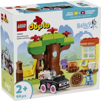 LEGO® DUPLO - Muffin Si Blue, fetele care aduc pizza (10469)