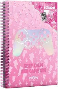 Agenda WOW Generation - A5, Gamer Valentina