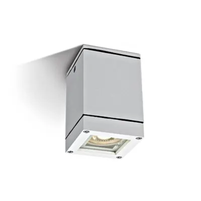 Cube-CL1, GU10 QPAR 16, 35W, IP54, clar, alb