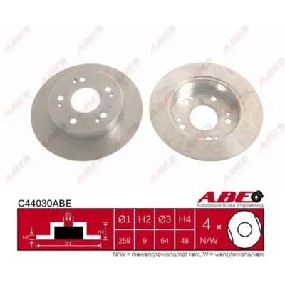 Disc frana ABE C44030ABE