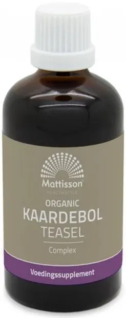 Organic Teasel Complex, 100 ml, Mattisson Healthstyle