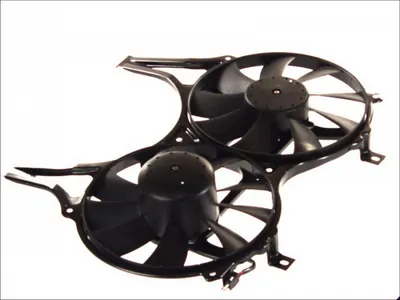 Ventilator radiator (cu carcasa) potrivit MERCEDES E T-MODEL (S210), E (W210) 2.0-5.0 06.95-03.03