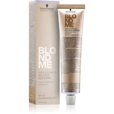 Schwarzkopf Professional Blondme Lifting crema decoloranta pentru par blond culoare Ice 60 ml