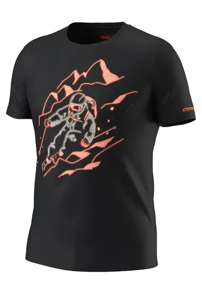 Tricou bumbac barbati Blacklight - Negru