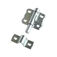 Zavor aplicat, cu piedica, otel galvanizat, lungime 16 cm, pentru securizare usi si porti
