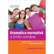 Gramatica normativa a limbii romane, clasele 7-8. Fise de lucru