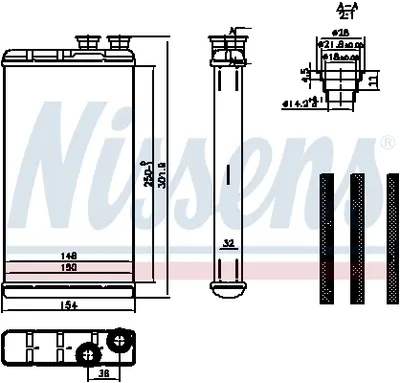 Schimbator caldura incalzire habitaclu potrivit AUDI A4 ALLROAD B9, A4 B9, A5, A6 ALLROAD C8, A6 C8, A7, A8 D5, E-TRON, Q5, Q7, Q8; BENTLEY BENTAYGA; VW TOUAREG 1.4-Electric 01.15
