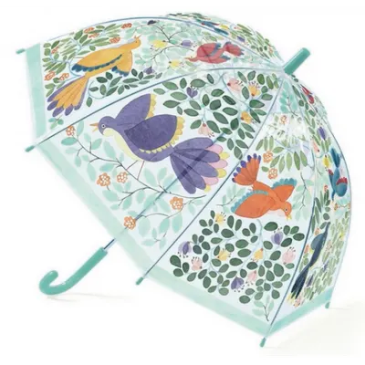 Umbrelă Djeco flori și păsări