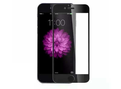 Folie din sticla, Compatibila cu iPhone 7/8 Plus, Ecran complet 3D, Negru Engros