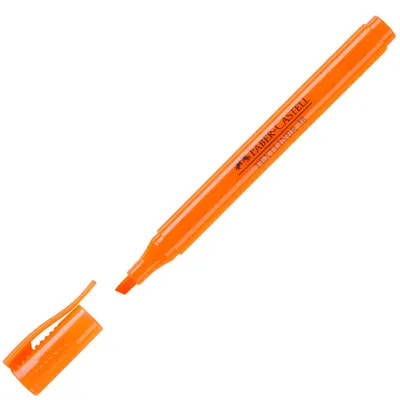 Textmarker Faber-Castell Slim 38 - Portocaliu