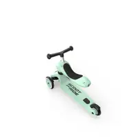 Trotineta copii cu sezut, transformabila 2 in 1, HighwayKick 1 Kiwi, 1-5 ani, pana la 50 kg, Scoot Ride