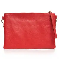 Geanta plic crossbody rosie, din piele naturala
