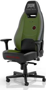 Scaun gaming noblechairs - DOOM: The Dark Ages Edition, verde/negru