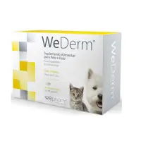 Supliment dermatologic pentru caini pisici WeDerm 60 capsule