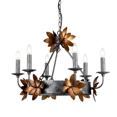 Corp de iluminat suspendat, lustra Simone 6 Light Chandelier