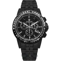 Ceas Louis XVI Louis XVI LXVI1184 Mens Watch Majeste Frosted Iced Out Chronograph 43mm 10ATM